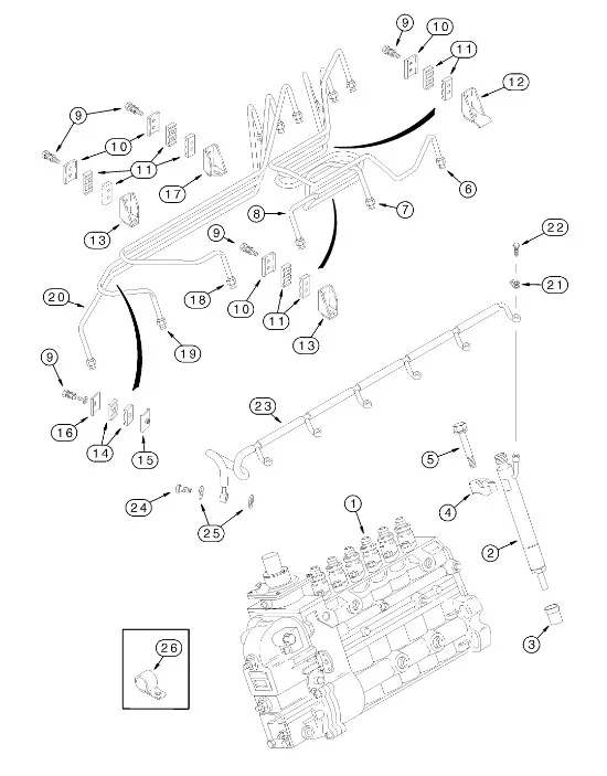 J930395 - трубка